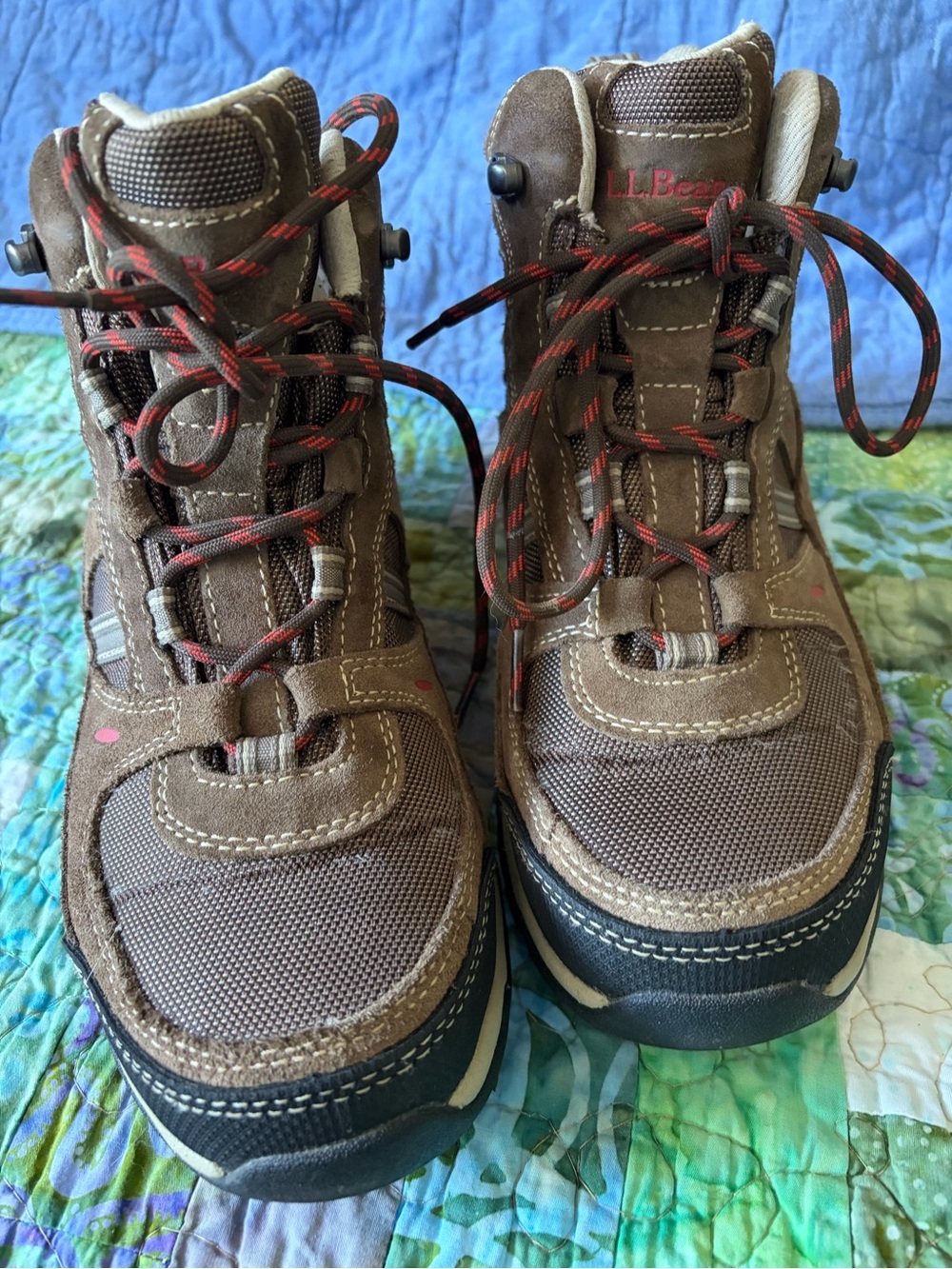 LL Bean Women’s Brown Hiking Boots Size 8